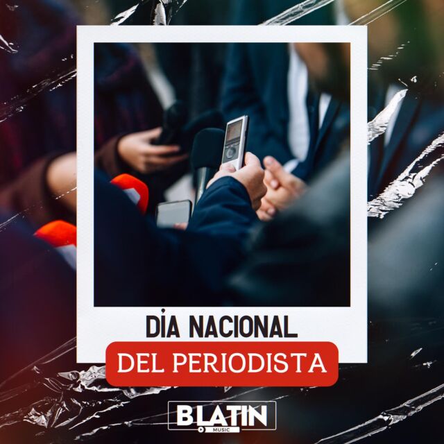 🎤🎥📝𝖤𝗇 𝐁 𝐋𝐚𝐭𝐢𝐧 𝐌𝐮𝐬𝐢𝐜 𝗊𝗎𝖾𝗋𝖾𝗆𝗈𝗌 𝖾𝗑𝗉𝗋𝖾𝗌𝖺𝗋 𝗇𝗎𝖾𝗌𝗍𝗋𝗈 𝗆á𝗌 𝗌𝗂𝗇𝖼𝖾𝗋𝗈 𝖺𝗀𝗋𝖺𝖽𝖾𝖼𝗂𝗆𝗂𝖾𝗇𝗍𝗈 𝖺 𝗍𝗈𝖽𝗈𝗌 𝗅𝗈𝗌 𝗉𝖾𝗋𝗂𝗈𝖽𝗂𝗌𝗍𝖺𝗌 𝗉𝗈𝗋 𝗌𝗎 𝗂𝗇𝖼𝖺𝗇𝗌𝖺𝖻𝗅𝖾 𝗅𝖺𝖻𝗈𝗋 𝗉𝖺𝗋𝖺 𝗅𝖺 𝖽𝗂𝖿𝗎𝗌𝗂ó𝗇 𝖽𝖾 𝗂𝗇𝖿𝗈𝗋𝗆𝖺𝖼𝗂ó𝗇 𝖽𝖾 𝖼𝖺𝗅𝗂𝖽𝖺𝖽. 𝖲𝗎 𝗍𝗋𝖺𝖻𝖺𝗃𝗈 𝖾𝗌 𝖿𝗎𝗇𝖽𝖺𝗆𝖾𝗇𝗍𝖺𝗅 𝗉𝖺𝗋𝖺 𝗎𝗇𝖺 𝗌𝗈𝖼𝗂𝖾𝖽𝖺𝖽 𝗂𝗇𝖿𝗈𝗋𝗆𝖺𝖽𝖺 𝗒 𝖽𝖾𝗆𝗈𝖼𝗋á𝗍𝗂𝖼𝖺. 
¡𝐅𝐞𝐥𝐢𝐳 𝐃í𝐚 𝐝𝐞𝐥 𝐏𝐞𝐫𝐢𝐨𝐝𝐢𝐬𝐭𝐚!
#BLatinMusic #DiaDelPeriodista #FelizDiaDelPeriodista #Periodista #FelizDia #RP #RelacionesPublicas #Music